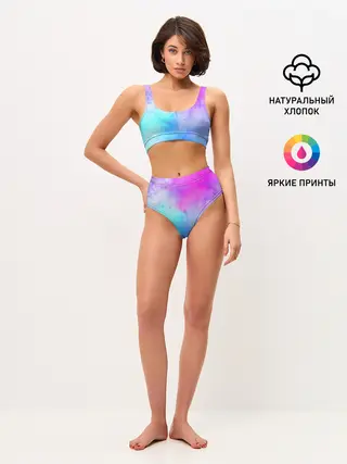 Женские топ и трусы / Лето