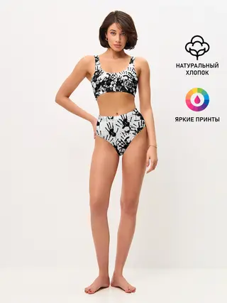 Женские топ и трусы / Отпечатки - DEATH STRANDING