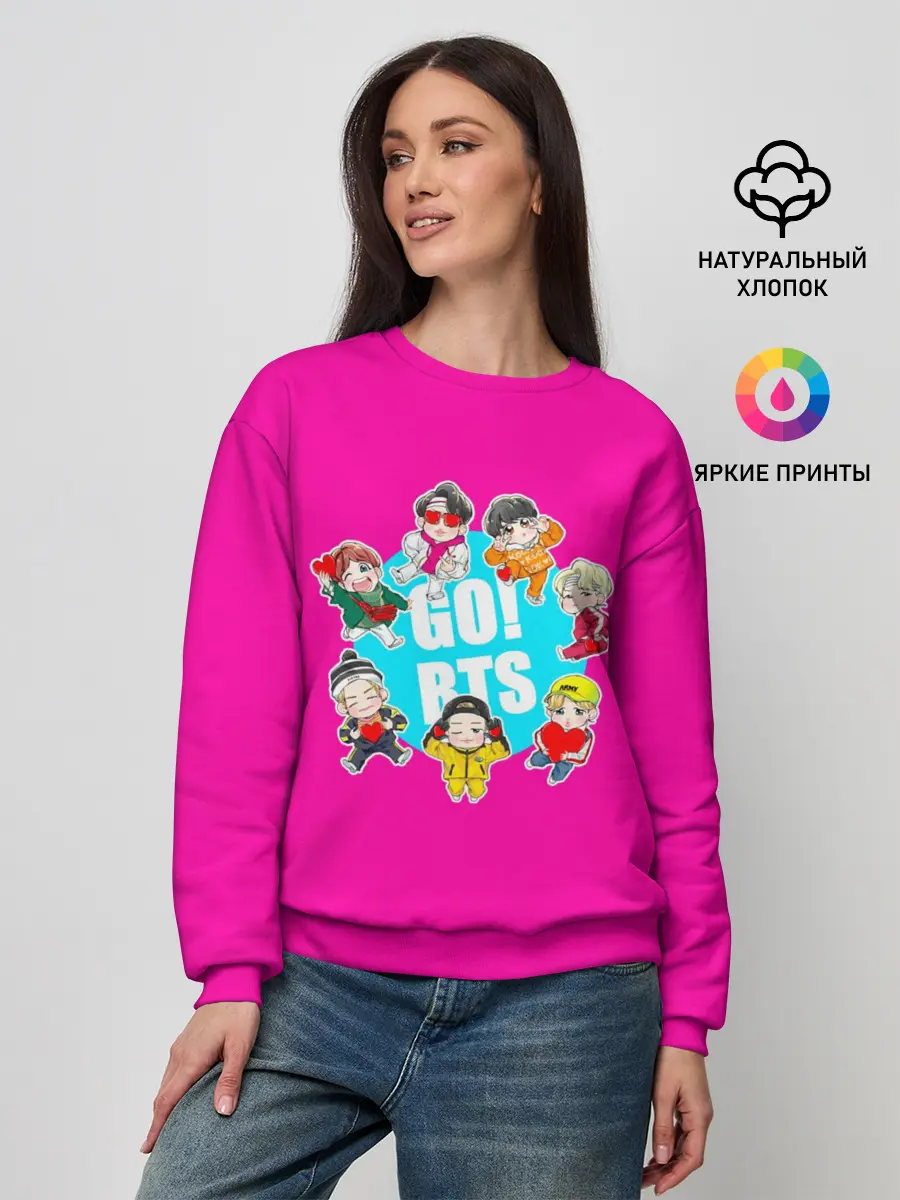 Женский свитшот / GO! BTS
