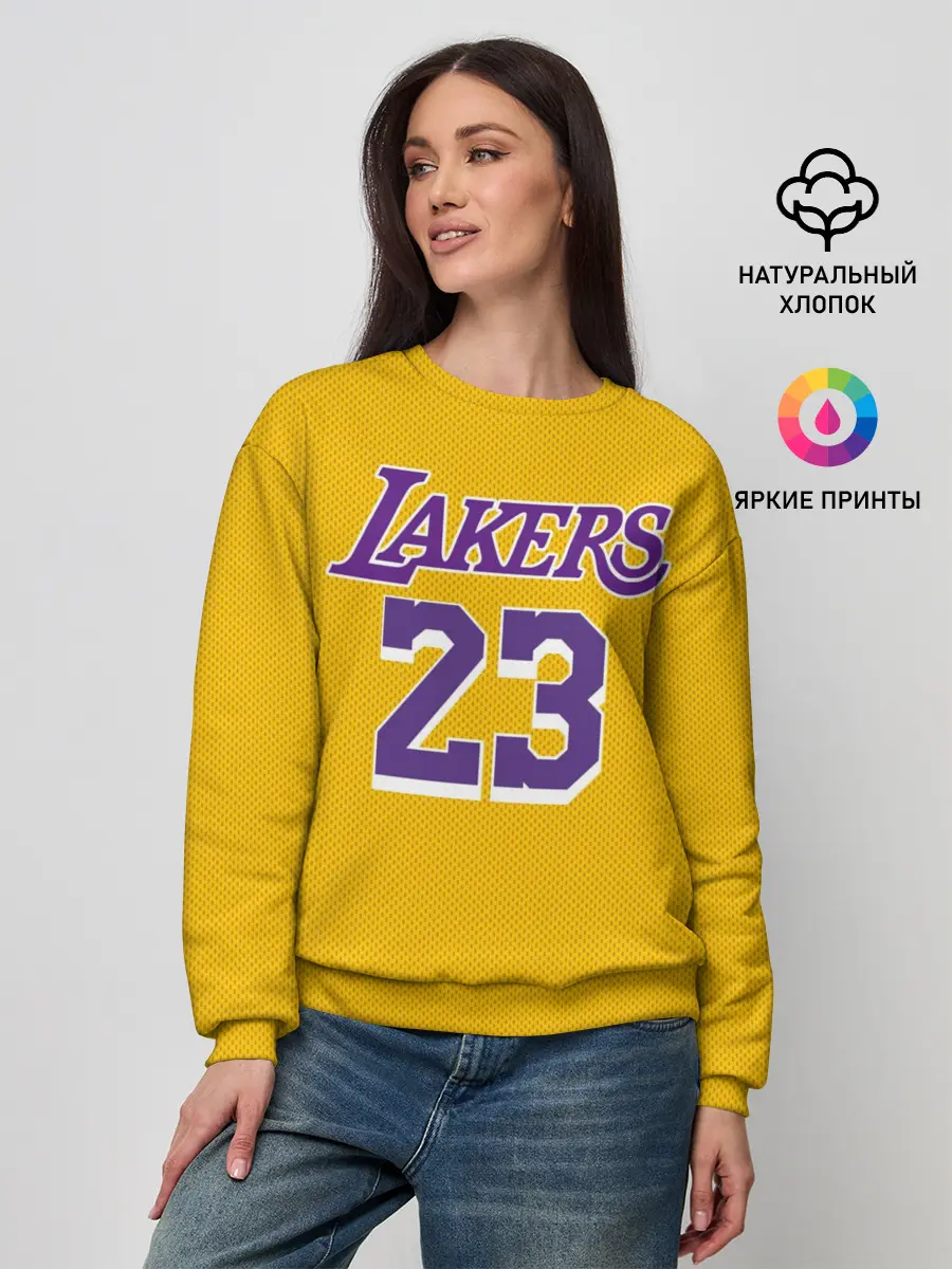 Женский свитшот / James 18-19 LA Lakers home