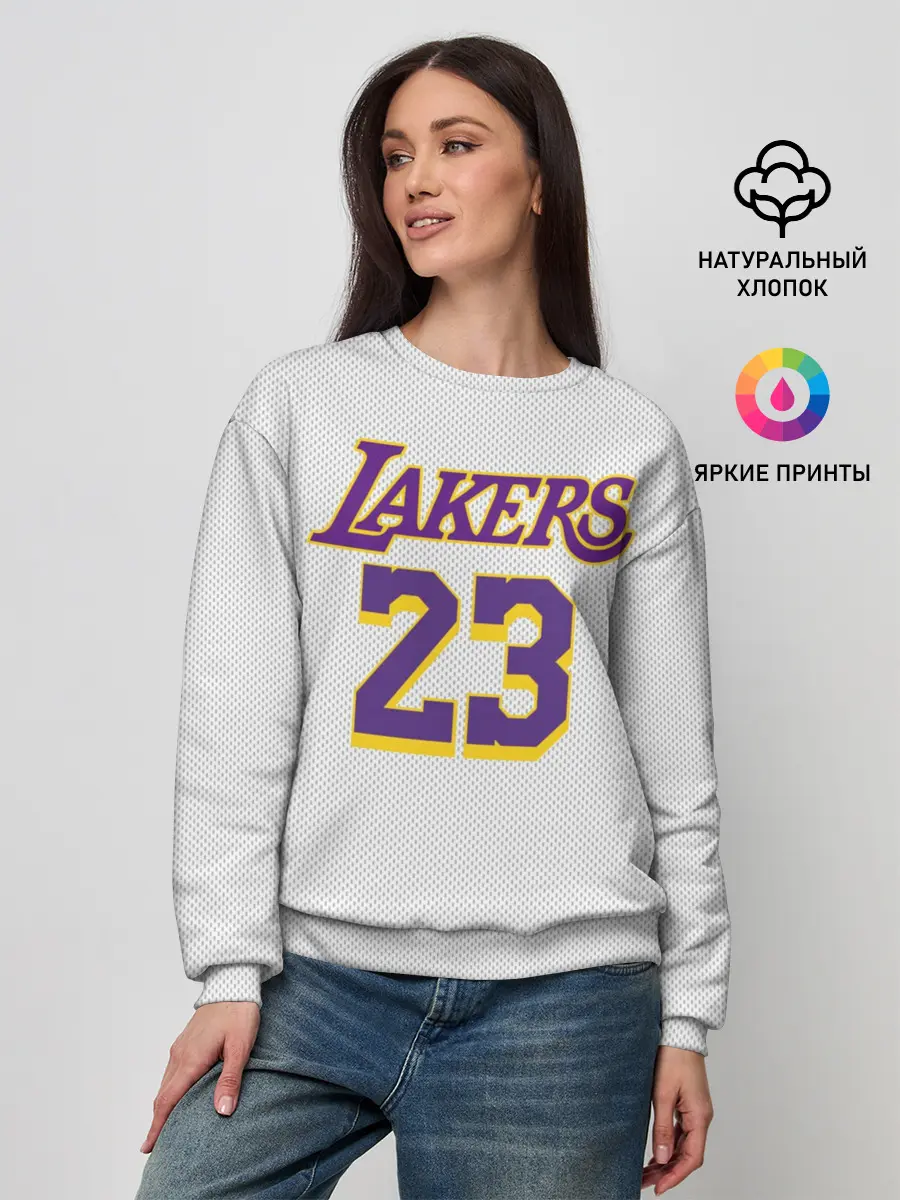 Женский свитшот / James 18-19 third LA Lakers