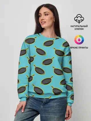 Женский свитшот / PUBG Сковородочки