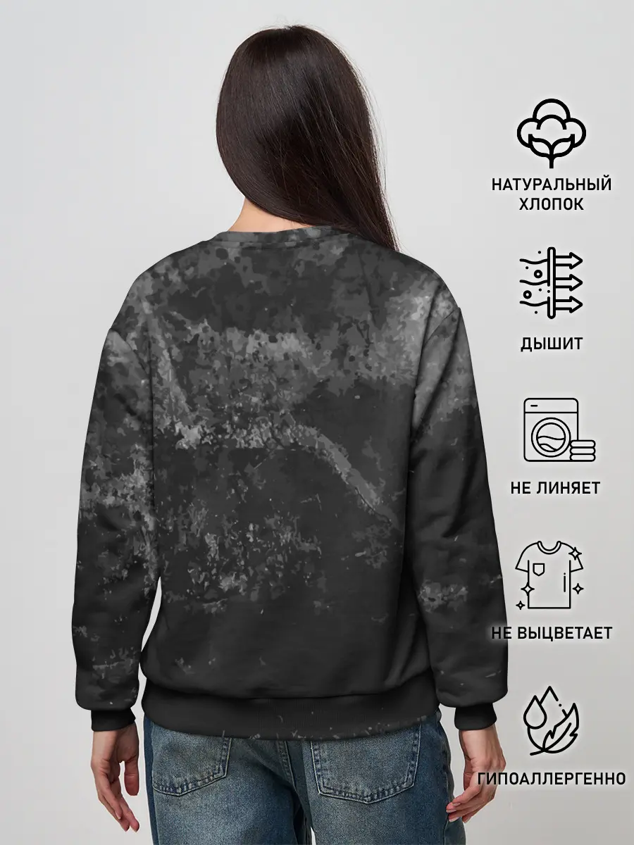 Женский свитшот / BLACK Creeper
