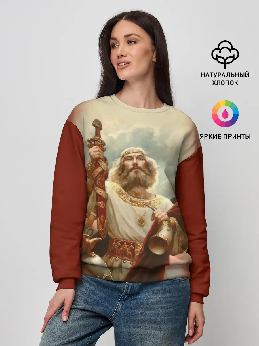 Женский свитшот / русь