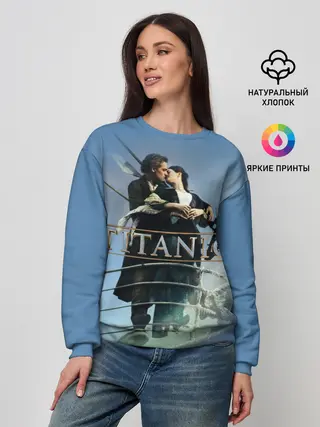 Женский свитшот / Титаник постер