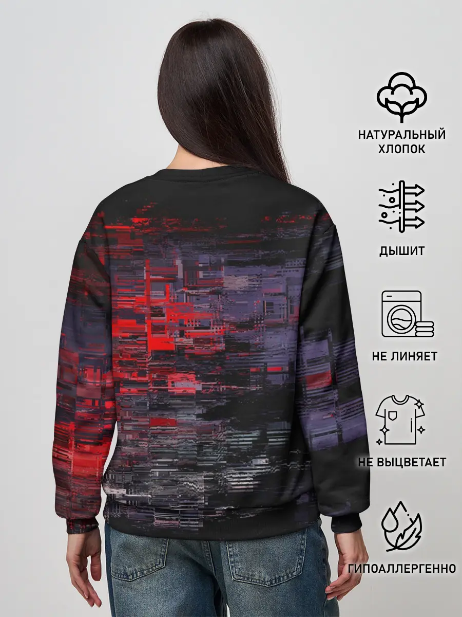 Женский свитшот / CYBERPUNK 2077