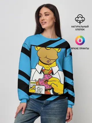 Женский свитшот / Отличительные Черты