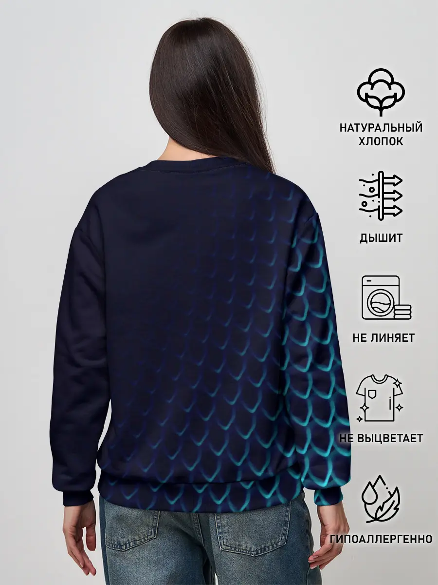 Женский свитшот / Tesla Motors