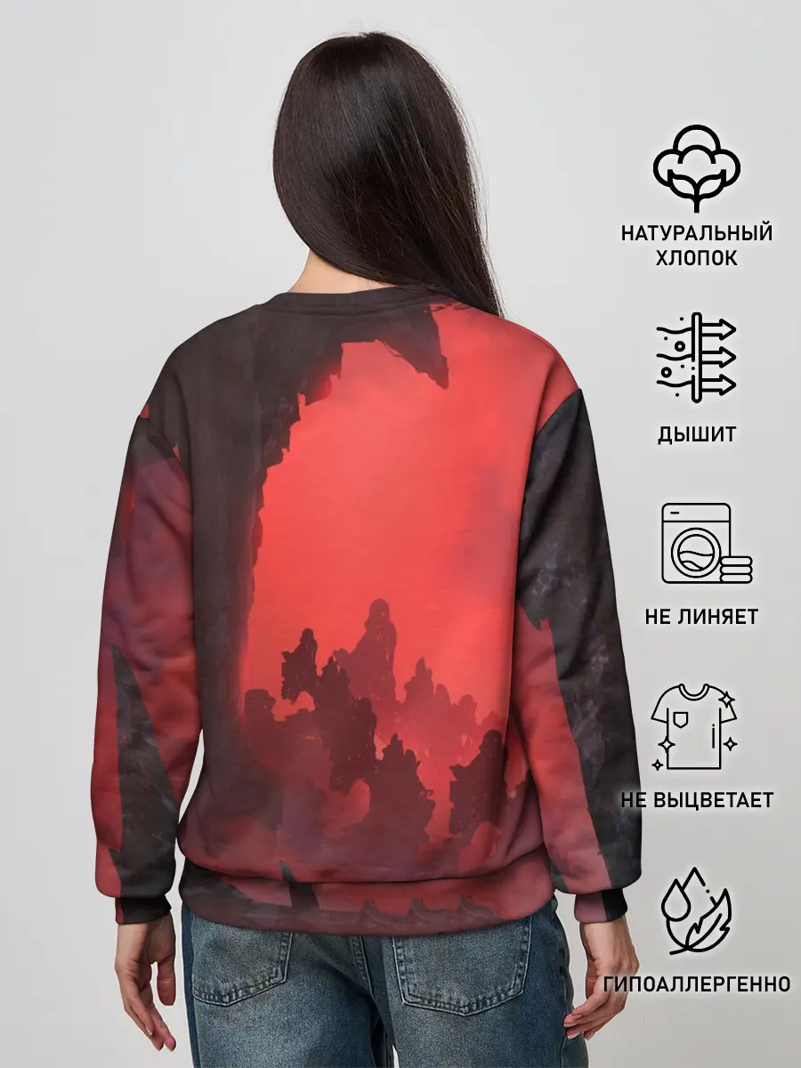 Женский свитшот / The Elder Scrolls SKYRIM