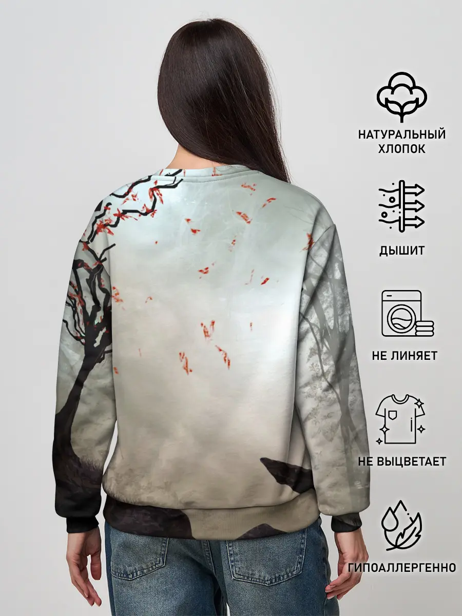 Женский свитшот / The Elder Scrolls SKYRIM 5