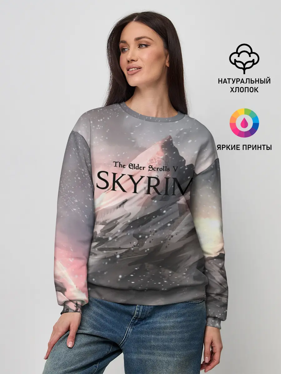 Женский свитшот / The Elder Scrolls Skyrim