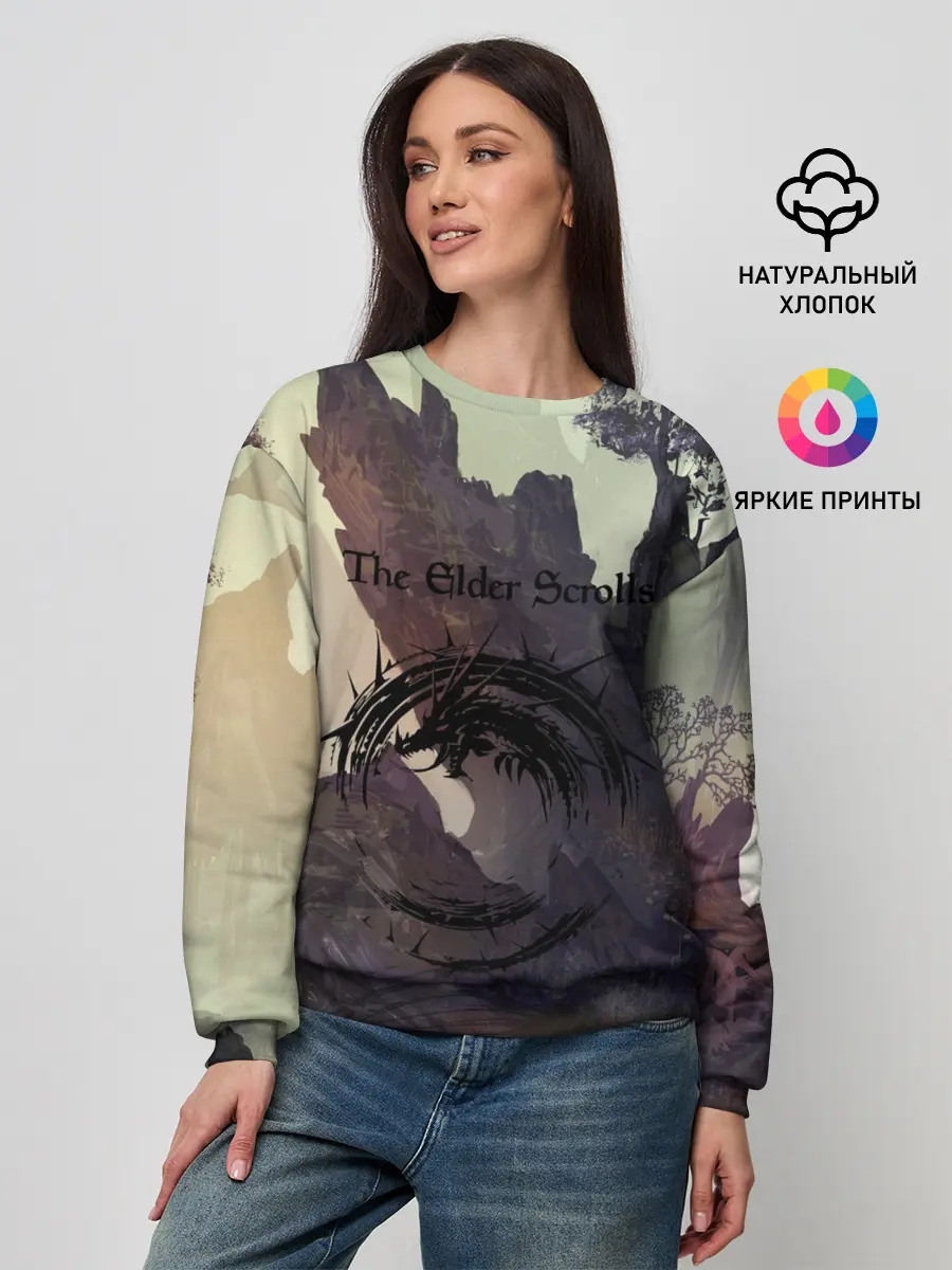 Женский свитшот / The Elder Scrolls