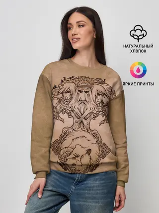 Женский свитшот / русь