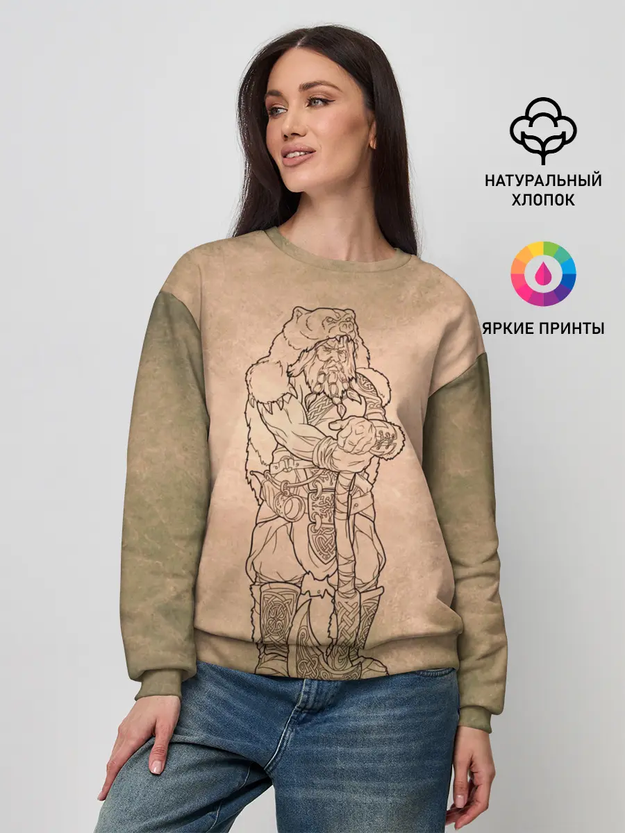 Женский свитшот / русь