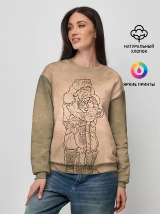 Женский свитшот / русь