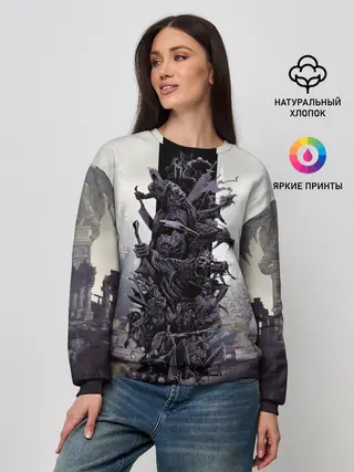 Женский свитшот / Dark Souls Boss Collaboration