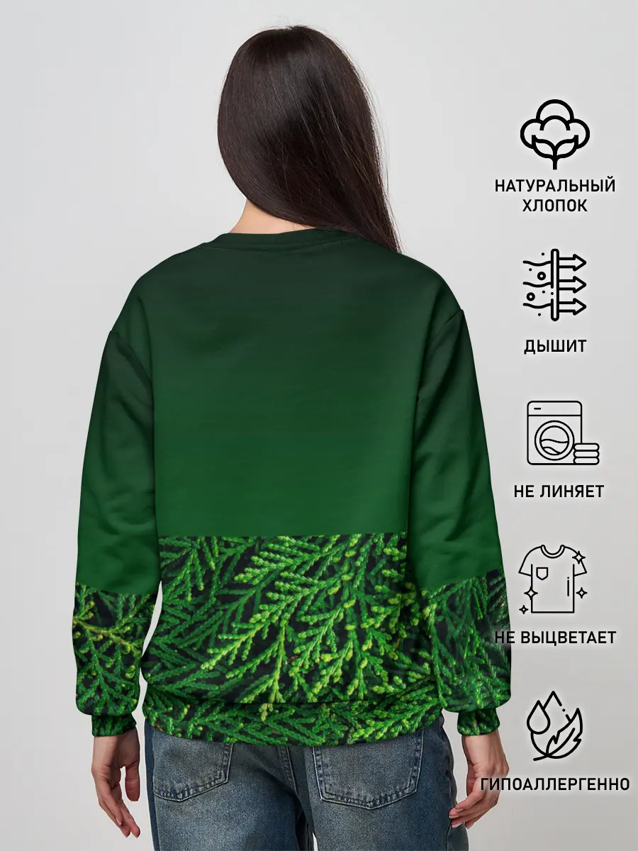 Женский свитшот / Сибирь