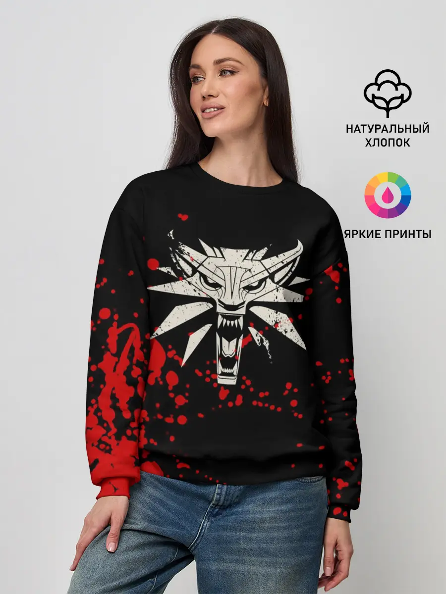 Женский свитшот / The Witcher Blood
