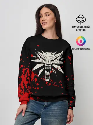 Женский свитшот / The Witcher Blood