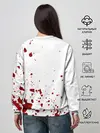 Женский свитшот / Кровь Не Моя