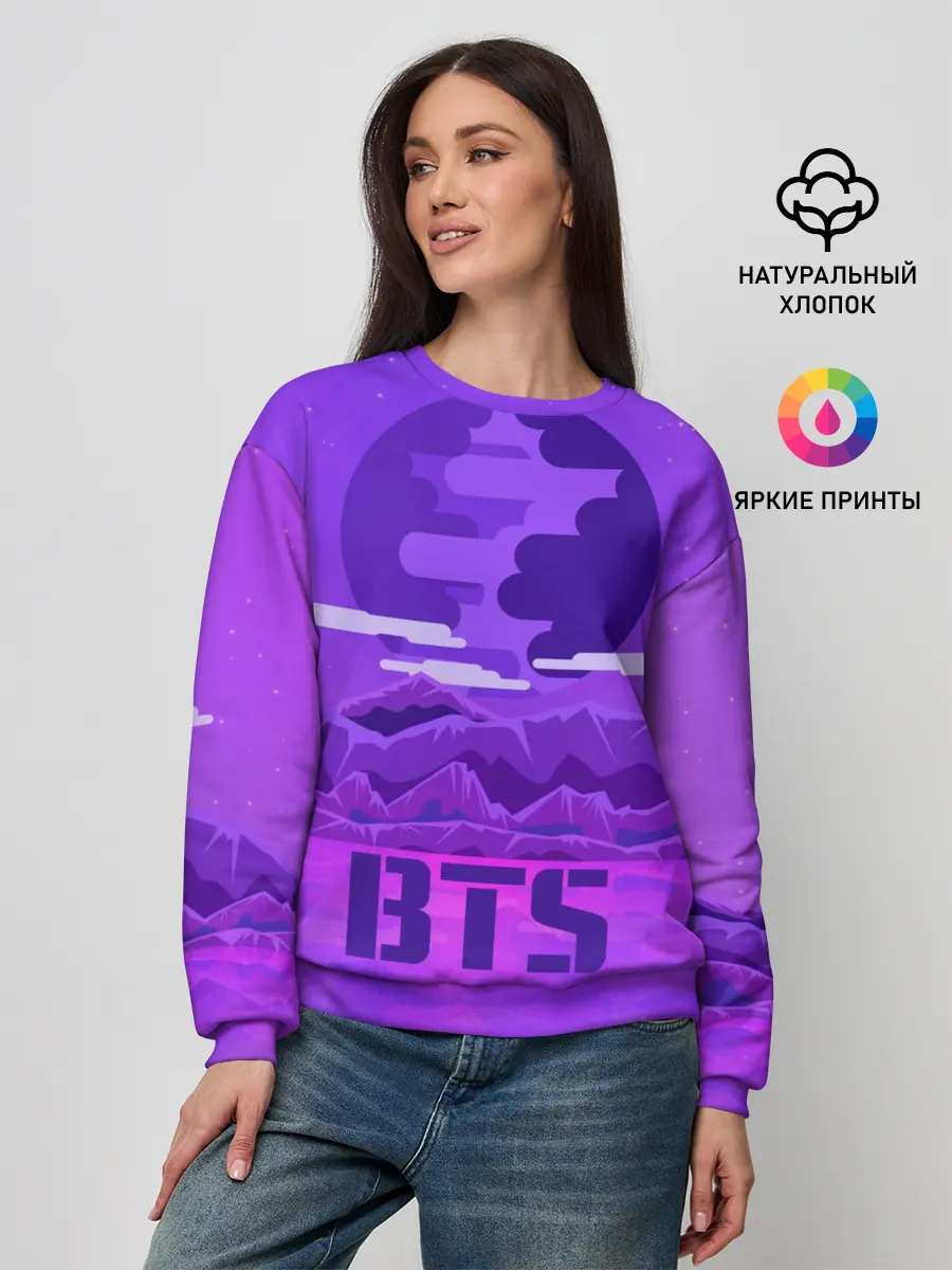 Женский свитшот / BTS BAND