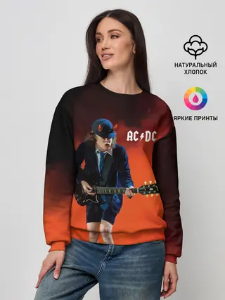 Женский свитшот / AC/DC