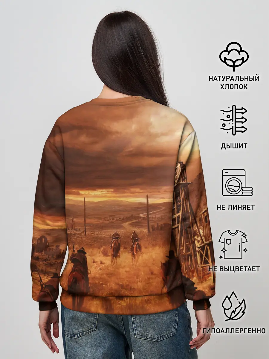 Женский свитшот / RED DEAD REDEMPTION 2