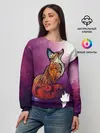 Женский свитшот / Космическая Лиса