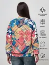 Женский свитшот / Абстракция