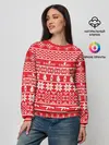 Женский свитшот / Новый год #9