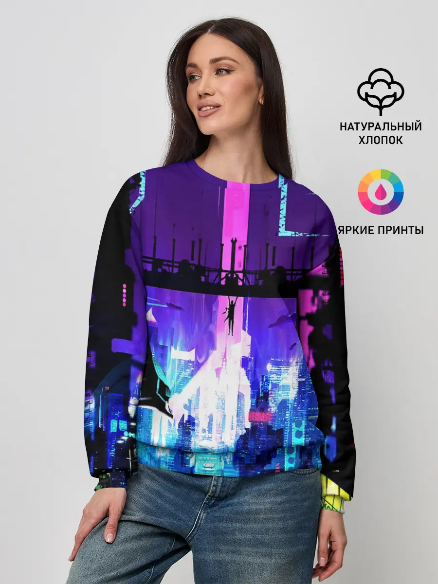 Женский свитшот / CYBERPUNK