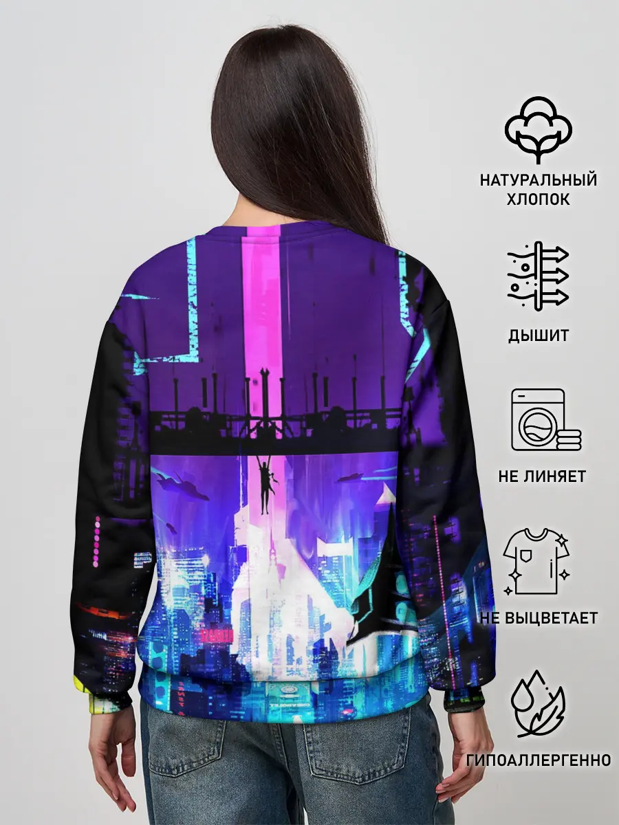 Женский свитшот / CYBERPUNK