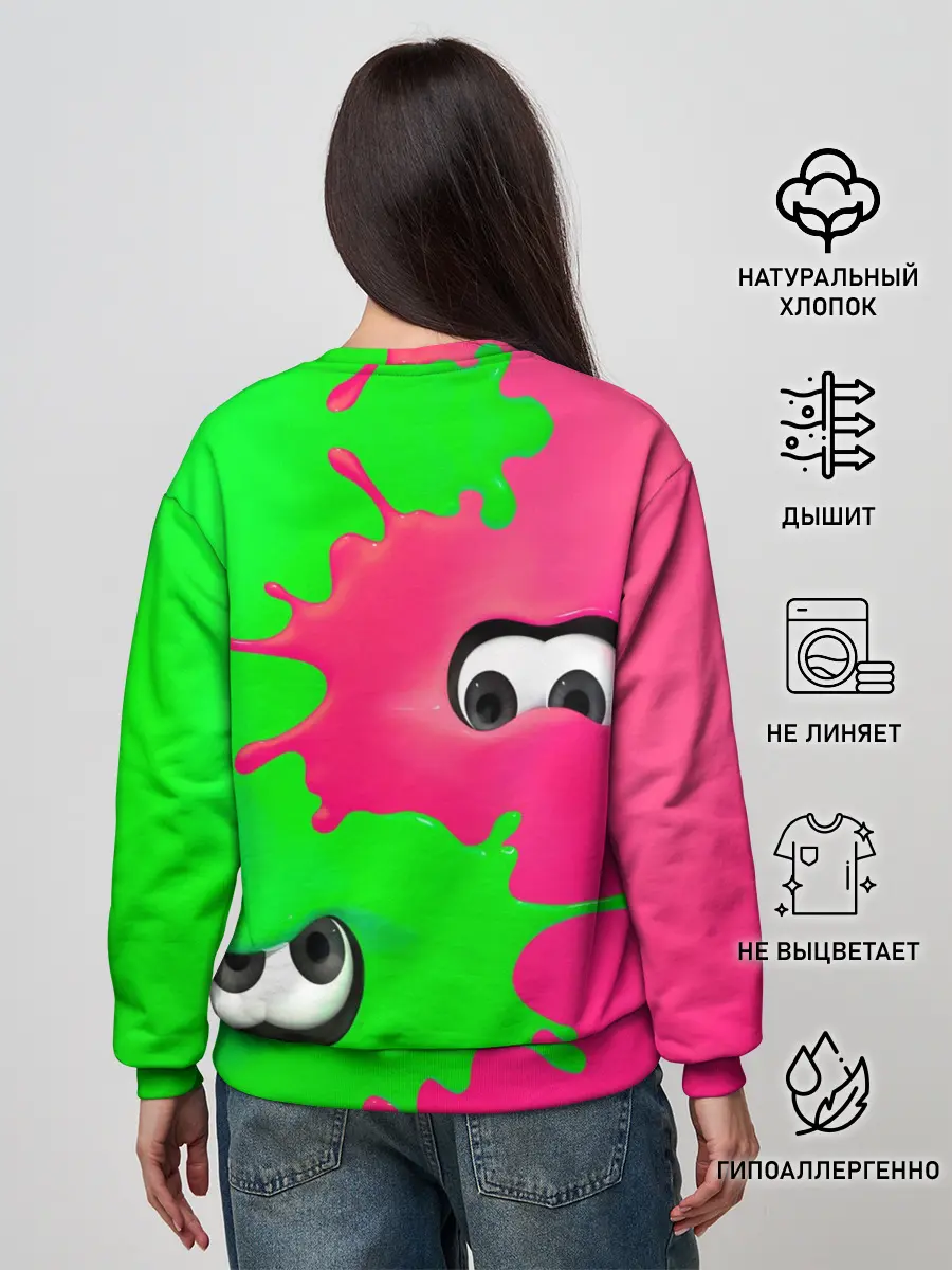Женский свитшот / Splatoon