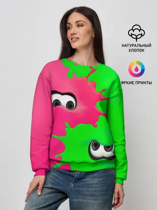 Женский свитшот / Splatoon