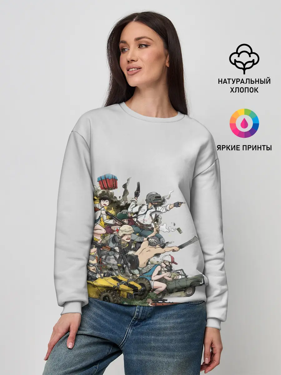 Женский свитшот / Погоня