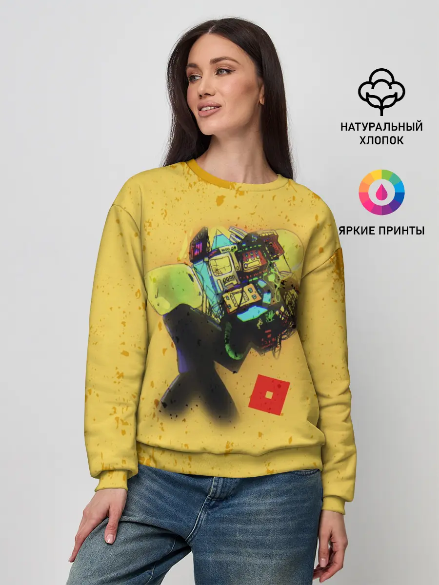 Женский свитшот / ROBLOX Grunge ART