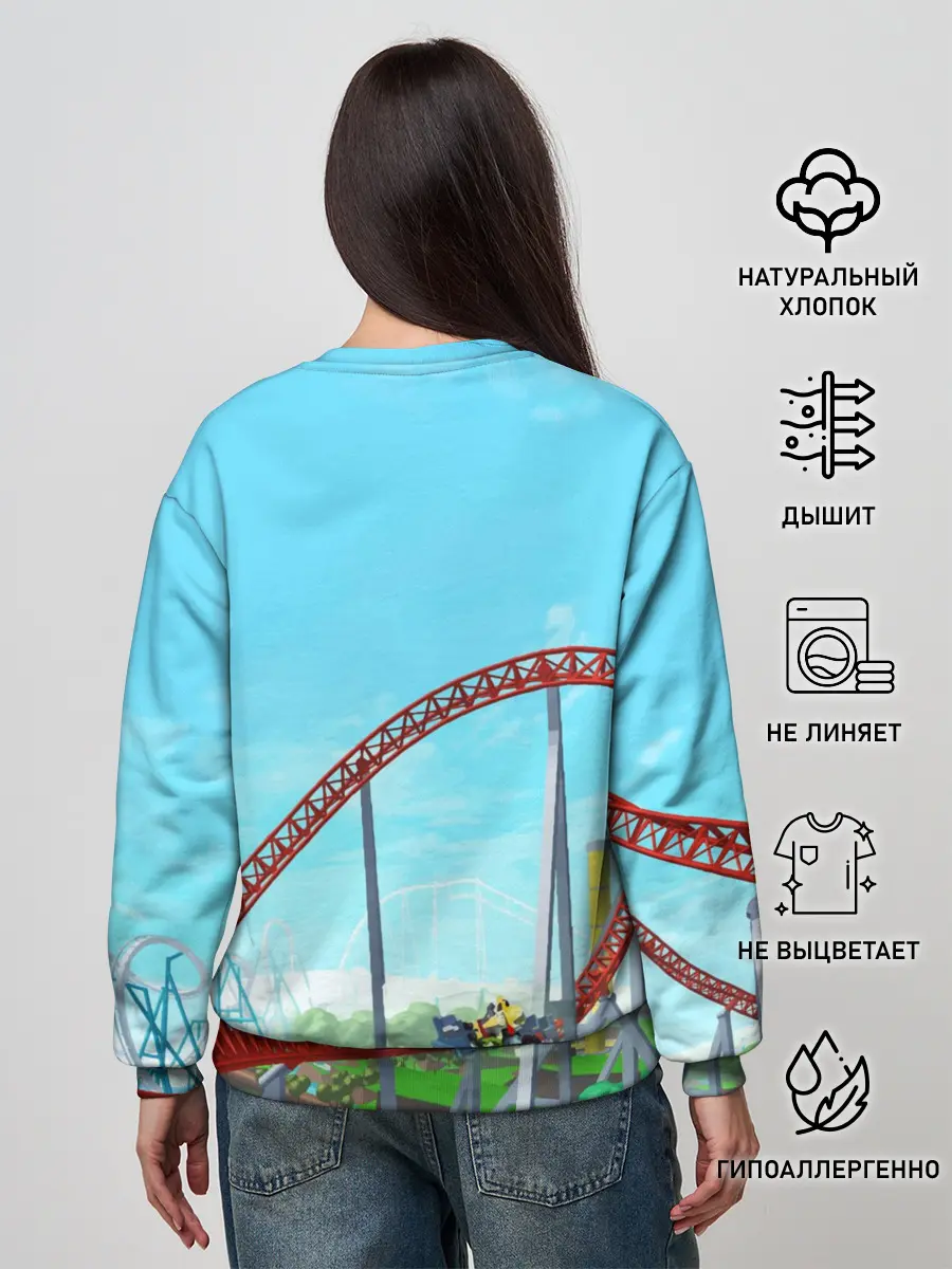 Женский свитшот / ROBLOX: Powering Imagination