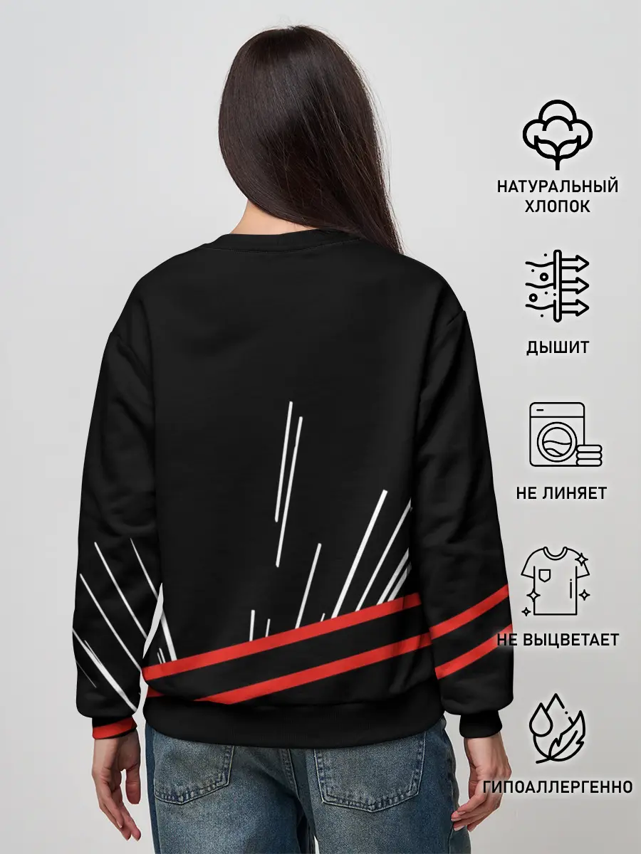 Женский свитшот / Roblox OOF Meme