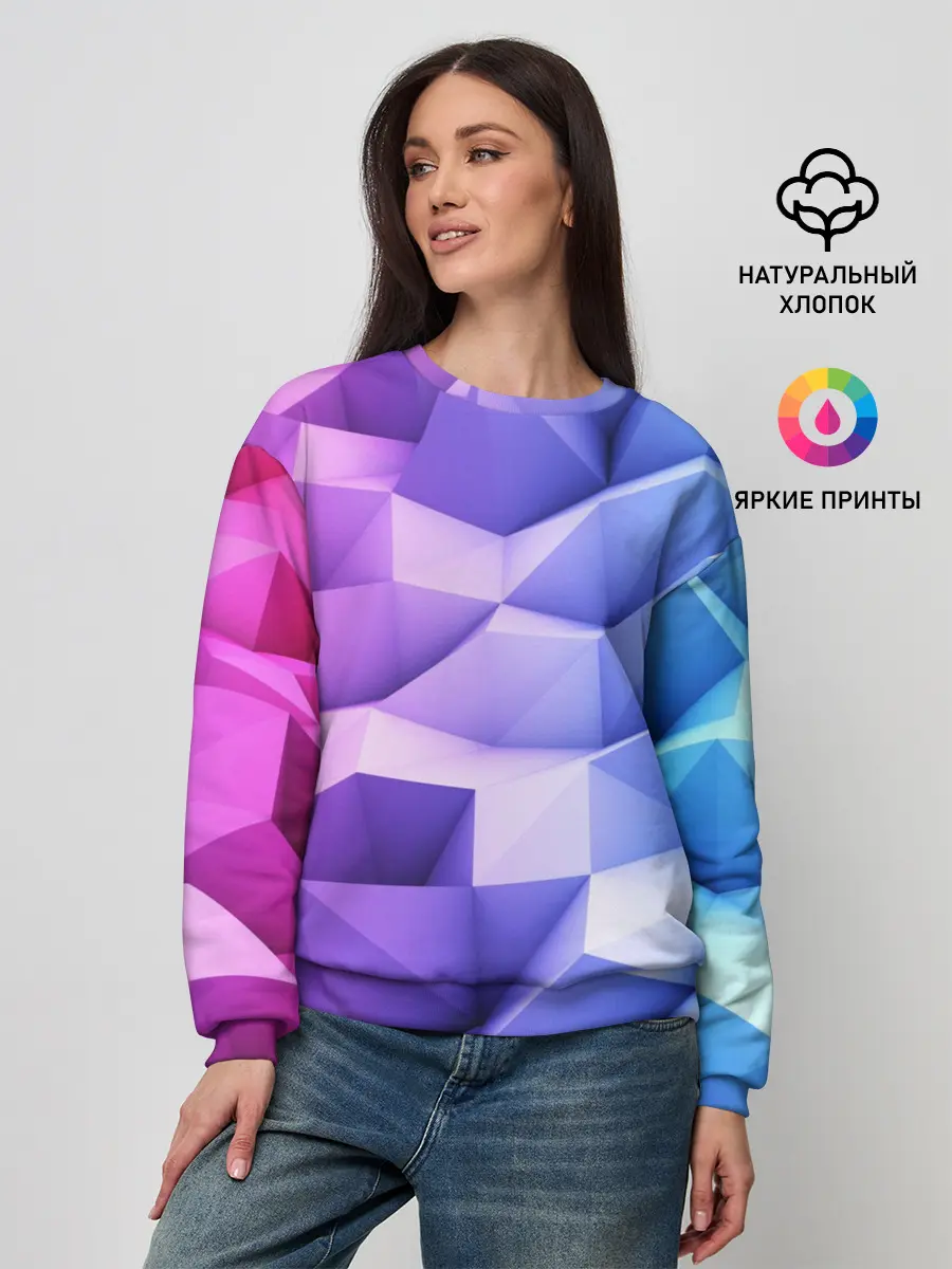 Женский свитшот / Текстура