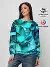 Женский свитшот / abstraction geometry