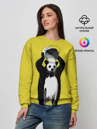 Женский свитшот / панда