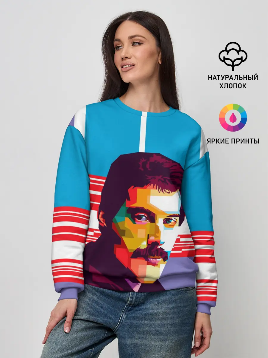 Женский свитшот / Фредди Меркьюри