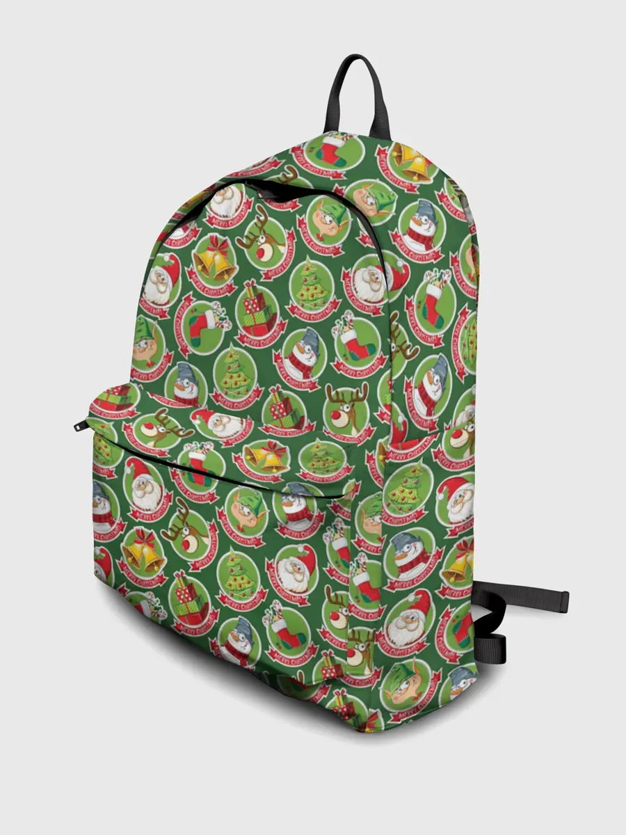 Рюкзак джинсовый / Новогодние Персонажи