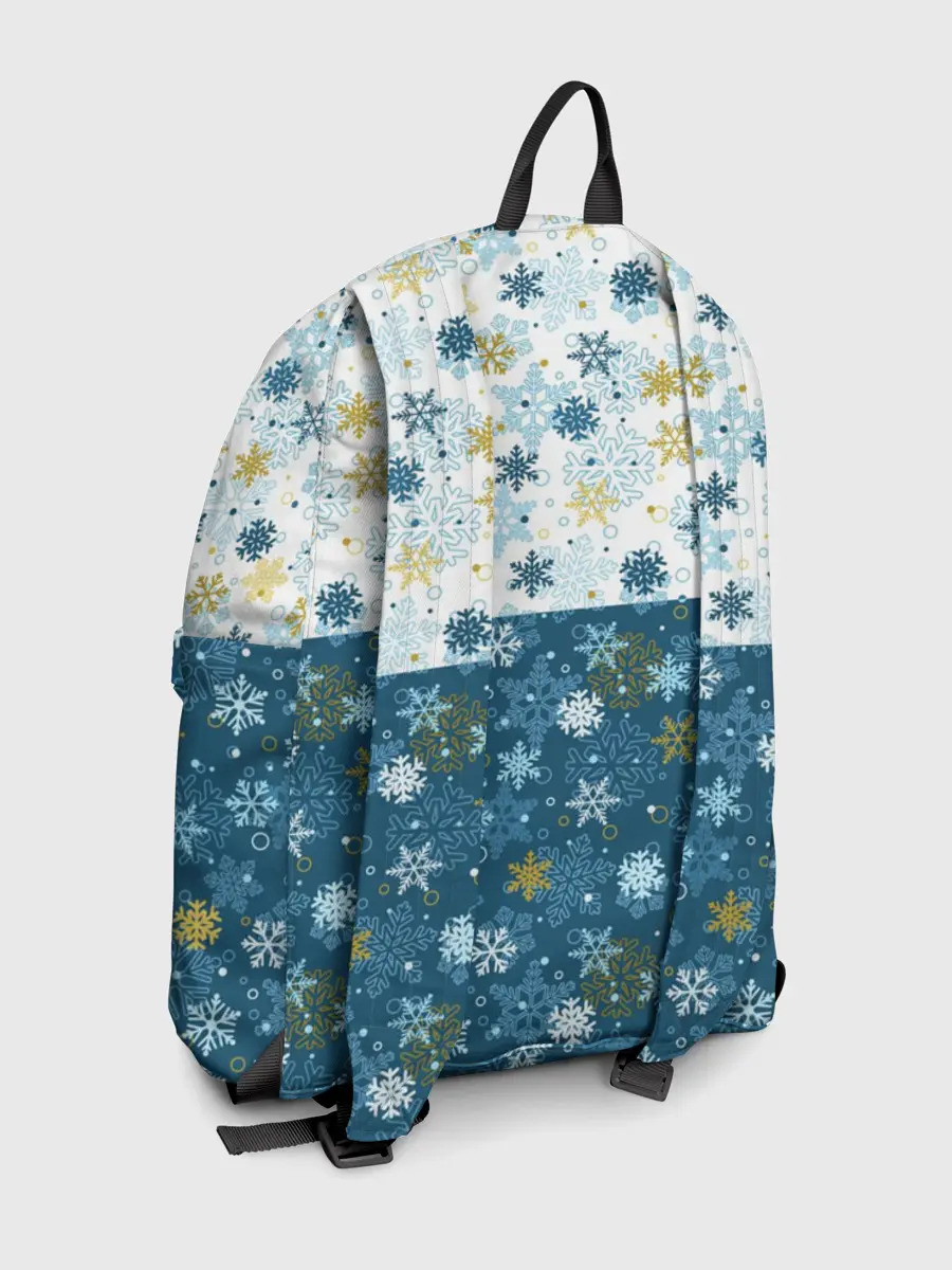 Рюкзак джинсовый / Падают Снежинки