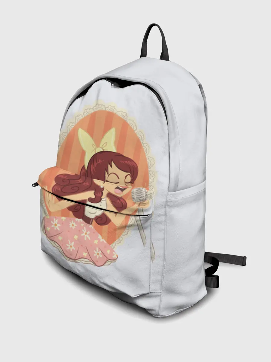 Рюкзак джинсовый / Рисунок Арианы