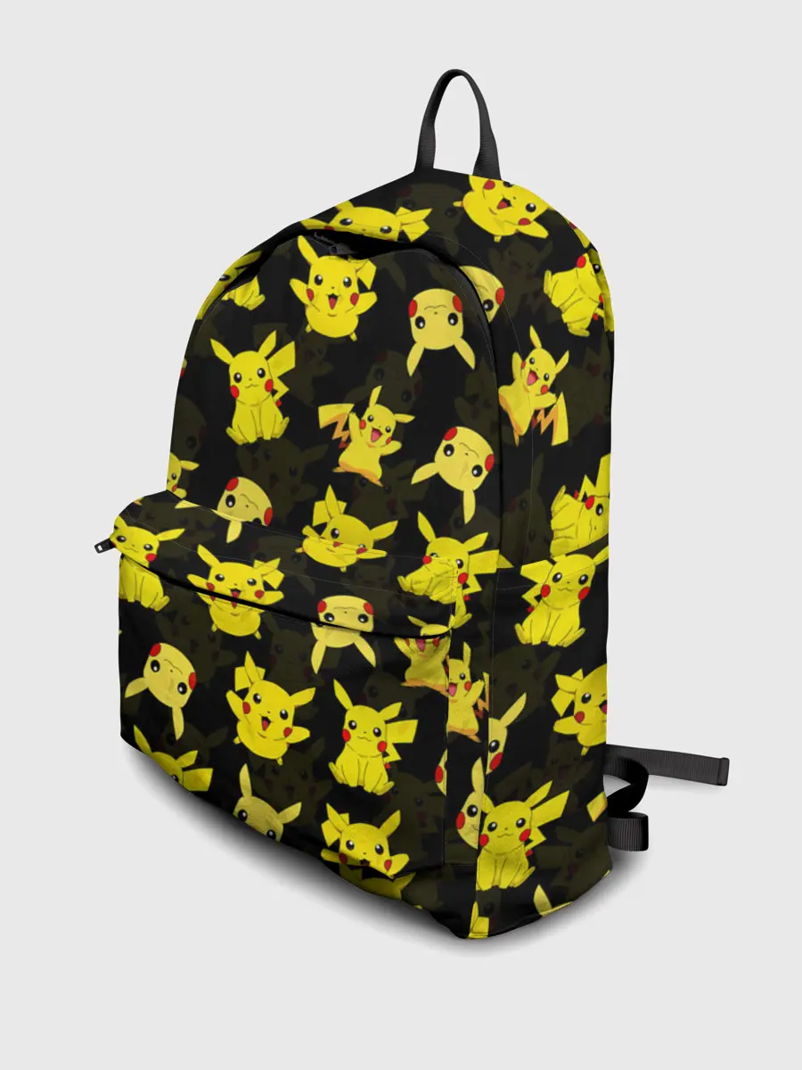 Рюкзак джинсовый / ПИКАЧУ ПАТТЕРН / PIKA PIKACHU /
