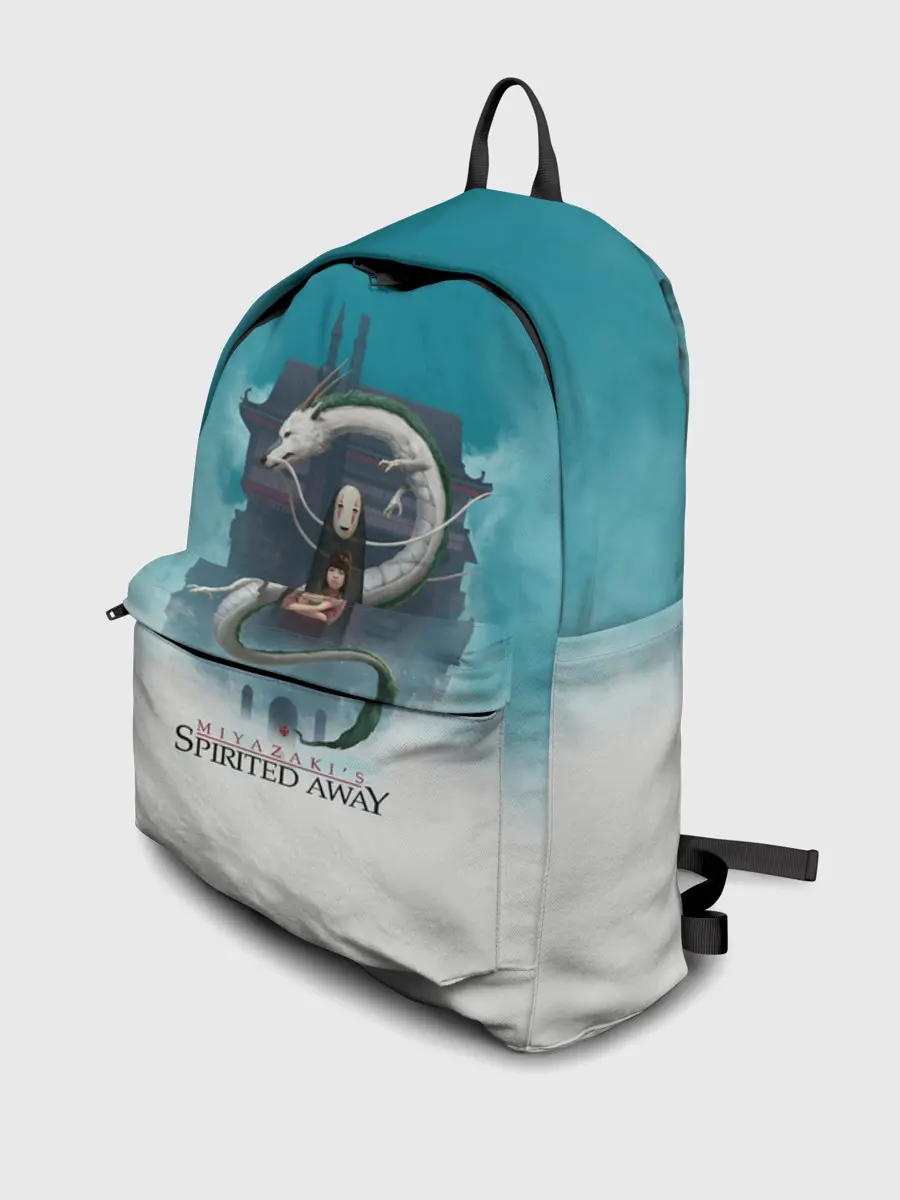 Рюкзак джинсовый / Каонаси и Хаку Унесённые призраками