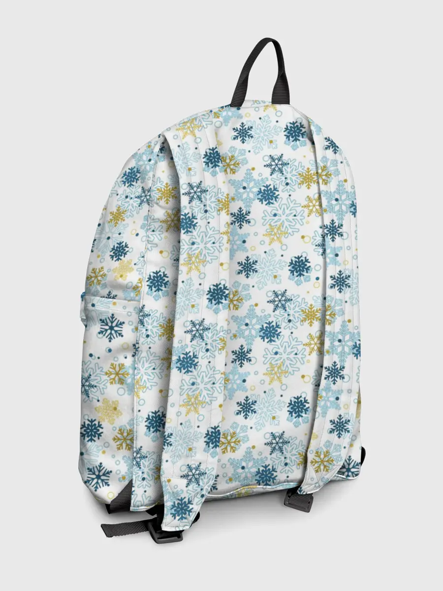 Рюкзак джинсовый / Снежинки Кружатся