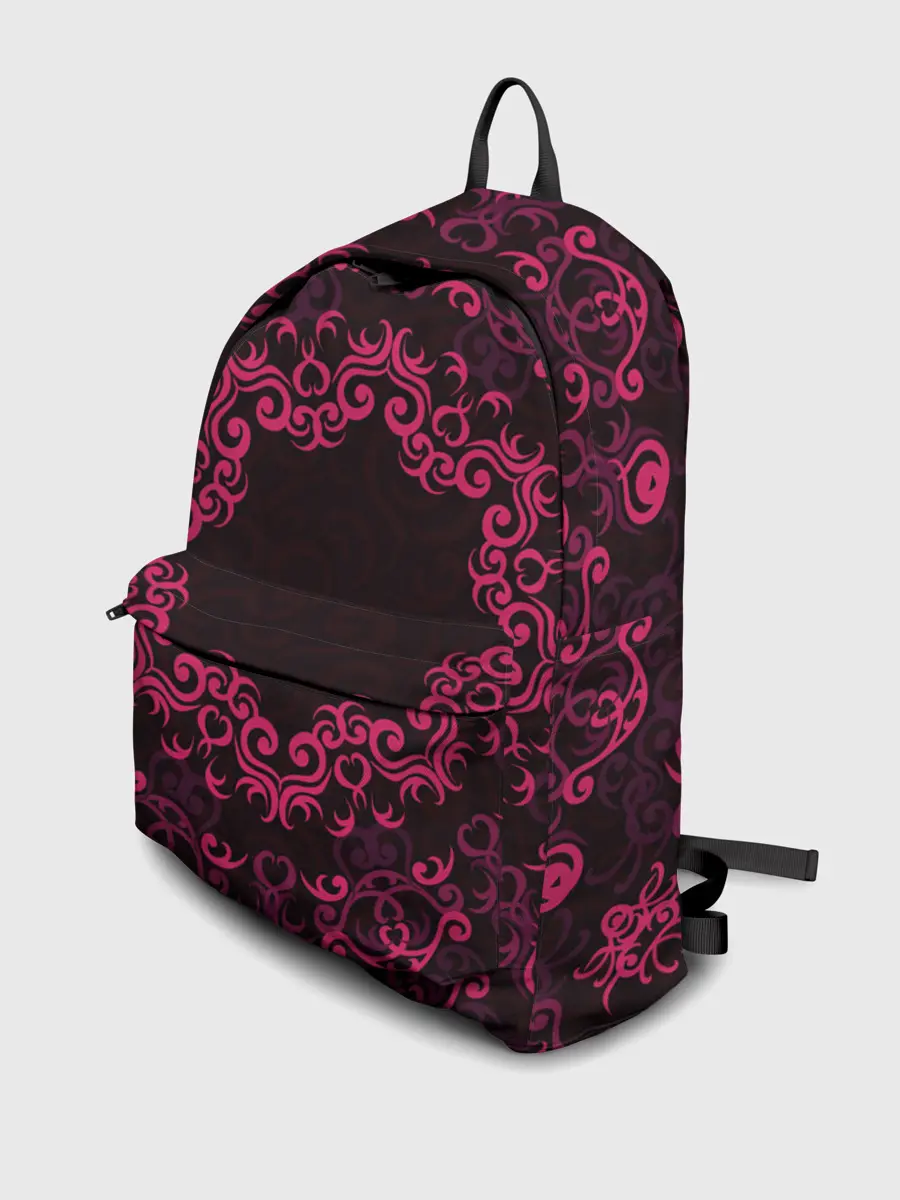 Рюкзак джинсовый / красивый орнамент