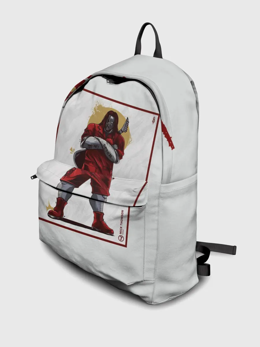 Рюкзак джинсовый / SLIPKNOT | Mick Thomson